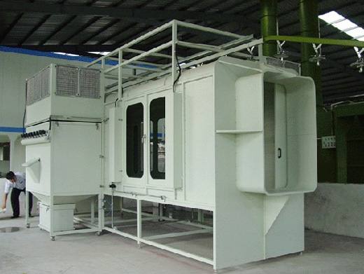 手動(dòng)粉末回收噴臺(tái)