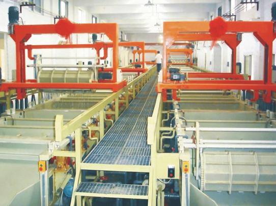 龍門式滾鍍全自動生產線