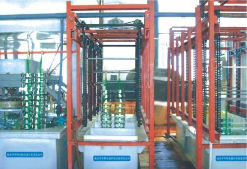 鏈式連續自動清水生產線