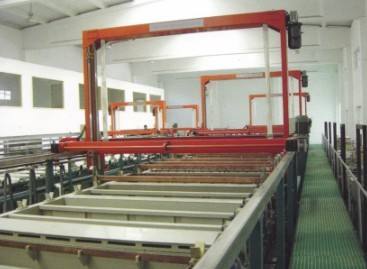 直線式鋁氧化自動(dòng)生產(chǎn)線