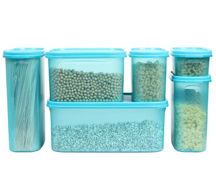 大容量，多規格密封保鮮盒六件套