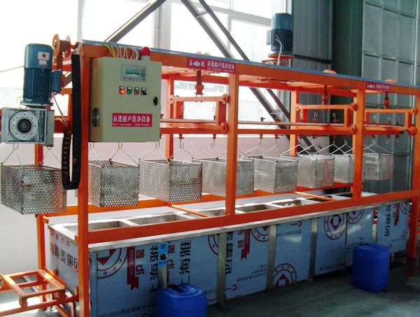 垂直平移自動清洗線