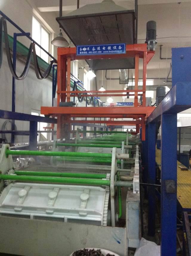 龍門式自動(dòng)滾鍍生產(chǎn)線 電鍍?cè)O(shè)備