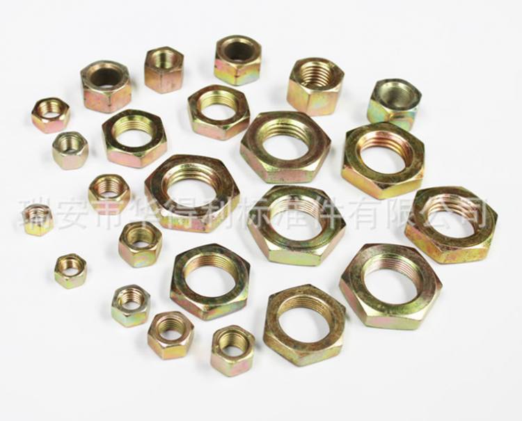 不銹鋼六角螺母 六角螺母 尼龍螺母 圓螺母 M5六角螺母