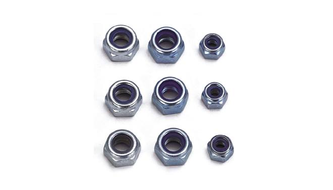 非金屬嵌件六角法蘭面鎖緊螺母