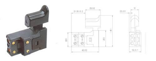 QH01-04按扭開關 電動工具開關