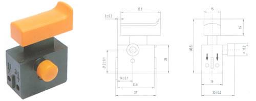 QH04-02按扭開關 電動工具開關