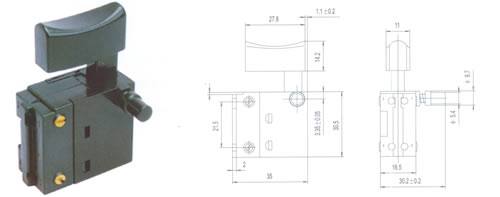QH06-01按扭開關(guān) 電動工具開關(guān)