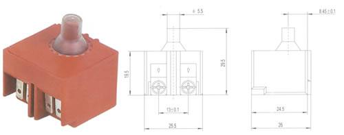 QH09-01按扭開關(guān) 電動工具開關(guān)