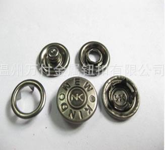 供應(yīng)銅質(zhì)珠光五爪扣，五爪鈕，五爪扣廠(chǎng)家,啪鈕哈衣爬服 寶寶扣