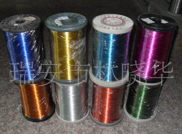 廠家直銷優質工藝品用彩色鐵絲烤漆鐵絲 金銀絲木棒絲麻絲鍍鋅
