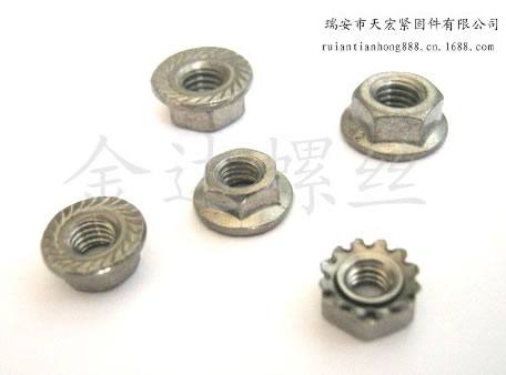 批量生產(chǎn) 不銹鋼防松壓鉚螺母