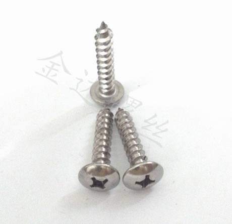 廠家生產供應不銹鋼圓頭自攻螺絲平頭自攻螺絲