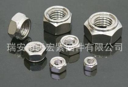 瑞安廠家長期生產供應 不銹鋼六角鎖緊螺母