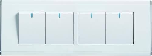 大四位單/雙控開關