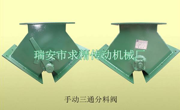 手動三通分料閥