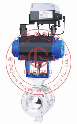 ZSHV氣動V型球閥