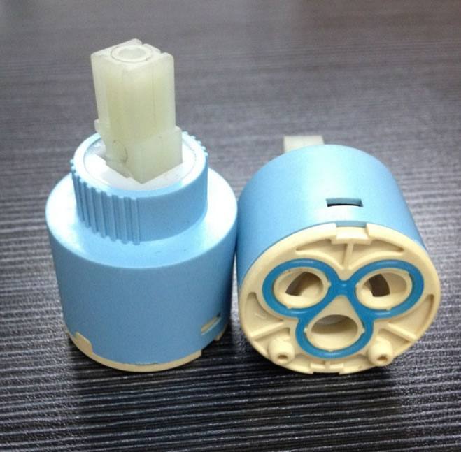 專業批發T35 平腳雙密封精密陶瓷閥芯塑料閥芯，優質閥芯