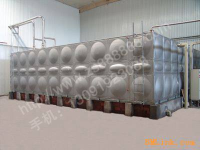 100噸組合式生活及消防水箱