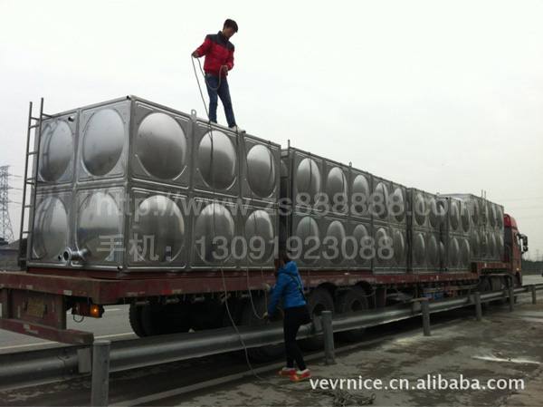 方形拼裝不銹鋼消防水箱