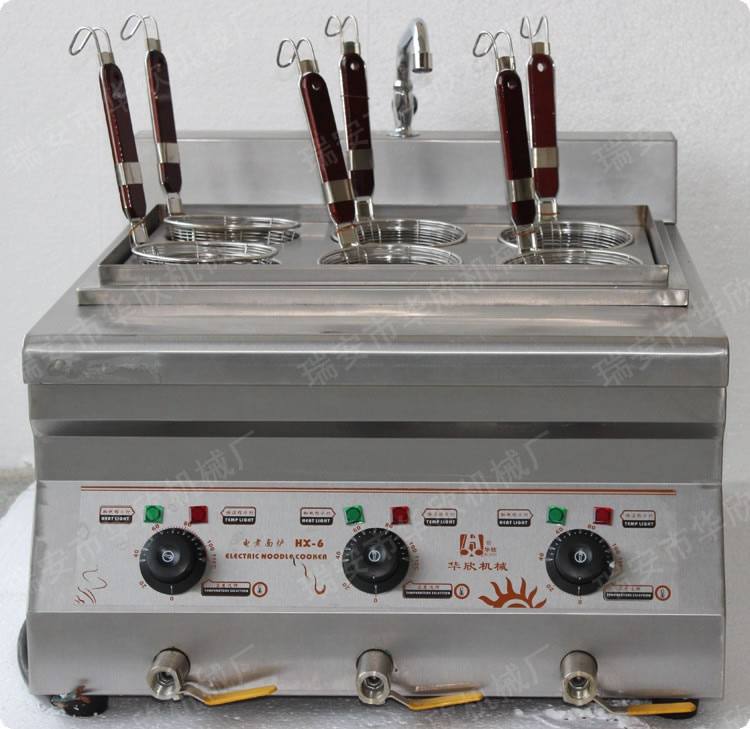 臺式六頭電熱煮面爐，商用電熱煮面爐 煮面機 麻辣燙機