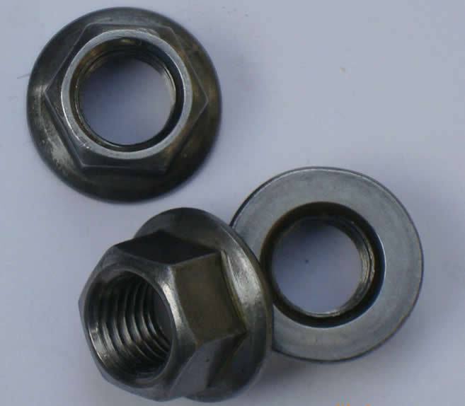 14對邊M10*1.25法蘭螺母