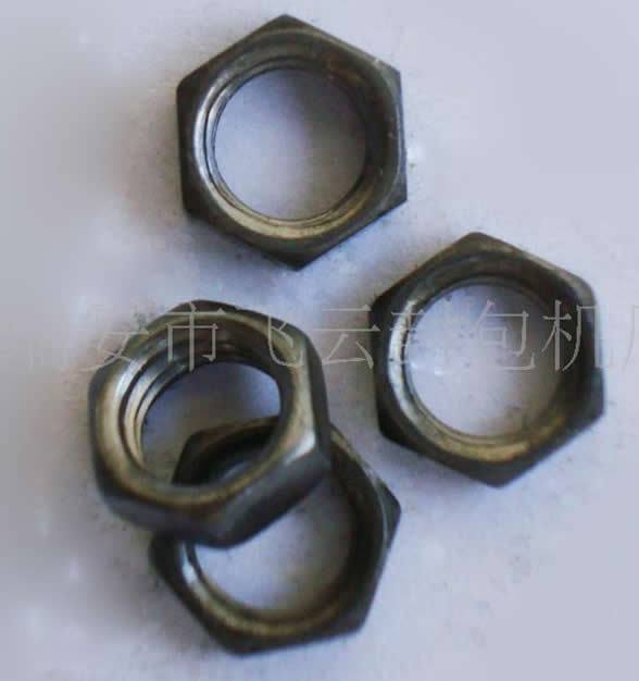 供應(yīng)非標(biāo)M6*0.75*8*3六角螺母