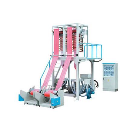 雙模頭吹膜機，塑料吹膜機