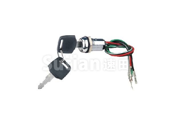 ST606滑板車單鎖 電動車鎖具 電動車套鎖