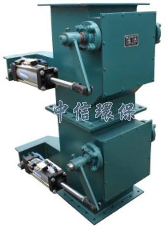 雙層單門氣動翻板閥