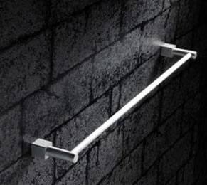 歐文6124太空鋁毛巾架單桿浴室五金毛巾桿