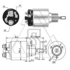起動機電磁開關9-330-081-061 ZF 871