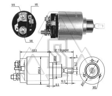 起動機電磁開關(guān)0-331-303-107