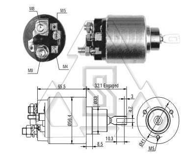 起動機電磁開關0-331-303-530