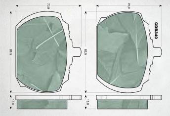 HD-BE81剎車片 汽車盤式剎車片