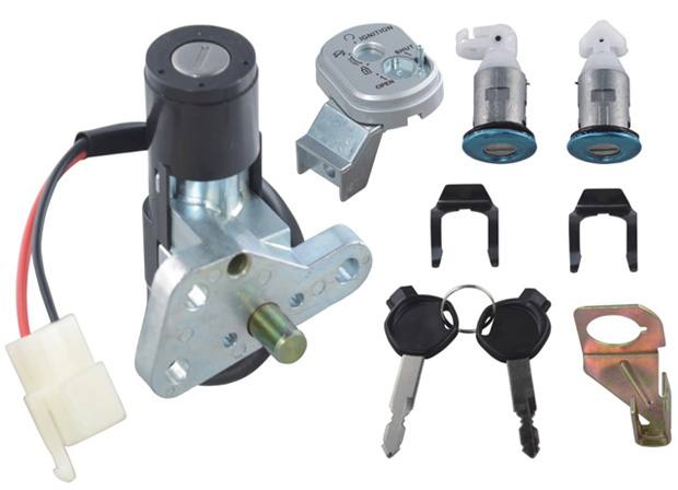 飛肯優悅100摩托車 電動車套鎖