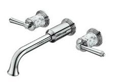 A-30217-3R雙把入墻面盆龍頭