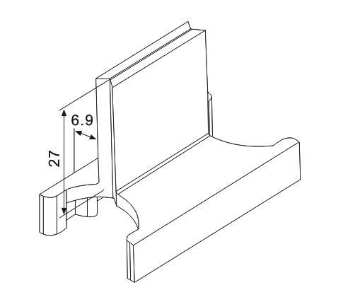 NBC006內(nèi)、外平開拔叉