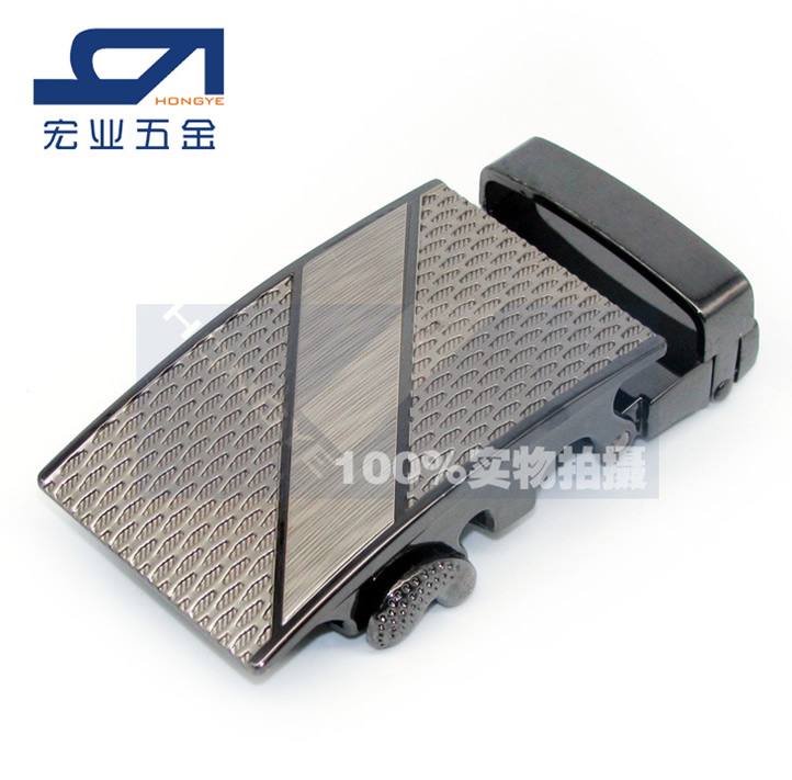 皮帶扣 激光自動扣 皮帶頭 鋅合金 宏業(yè) 腰帶頭 單斜紋
