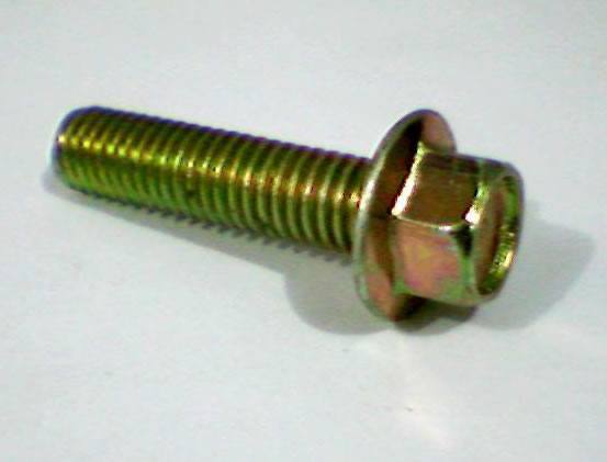 外六角法蘭螺栓 材質：碳鋼