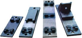 P60Ⅱ型彈條提速道岔墊板