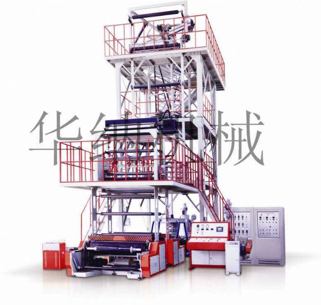 SJG多層共擠[上吹旋轉牽引式]包裝薄膜吹膜機