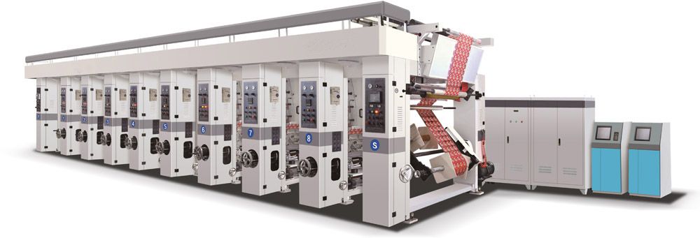 WFAY-850-1250C 電腦套色凹版印刷機 ( 可選配三電機、七電機 ）