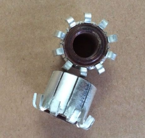 汽摩行業用10片鉤形換向器整流子