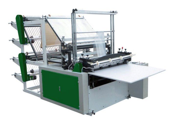 雙層四線熱封冷切制袋機