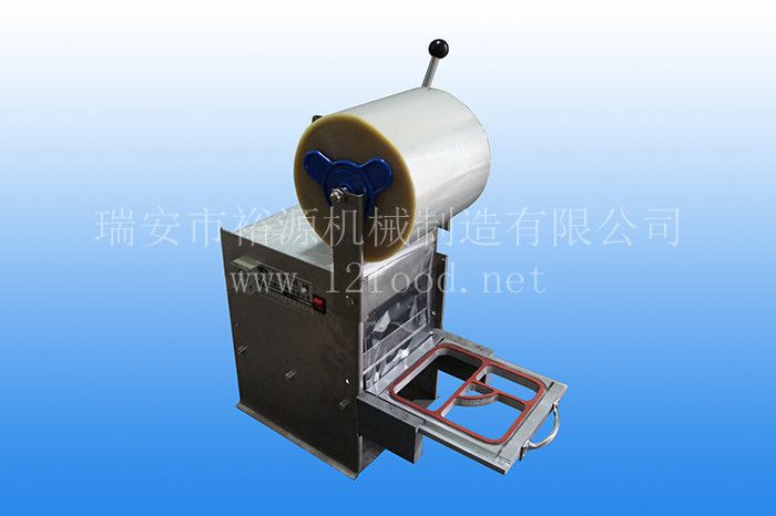 裝鴨脖子用塑料盒封口機(jī)