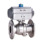 氣動(dòng)法蘭球閥