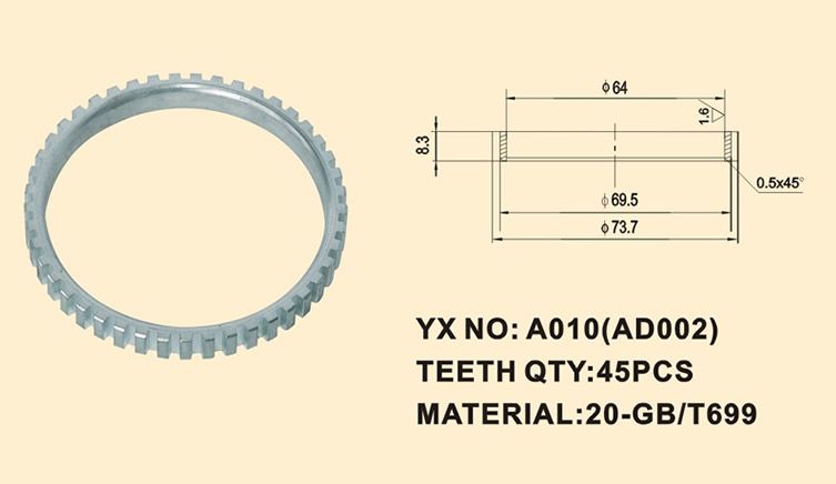 YX-1014 冷擠壓件 