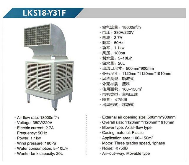 LKS30-X31C 軸流式冷風(fēng)機