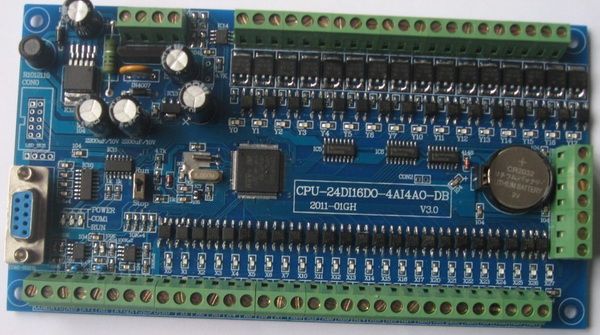 標準PLC，FX1N40MT，40點晶體管，國產PLC,仿三菱PLC